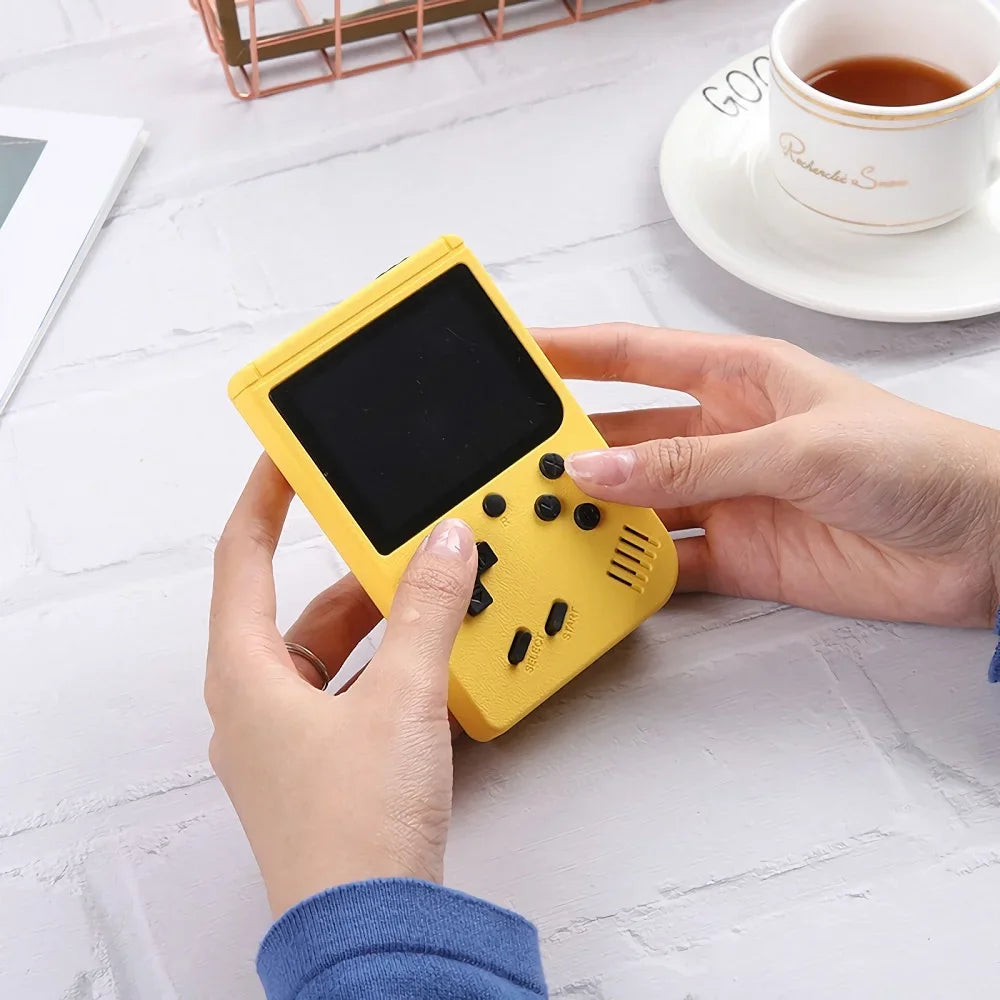 Mini Handheld Game Player with 400 Built in Games LCD Screen Retro Console for Gift