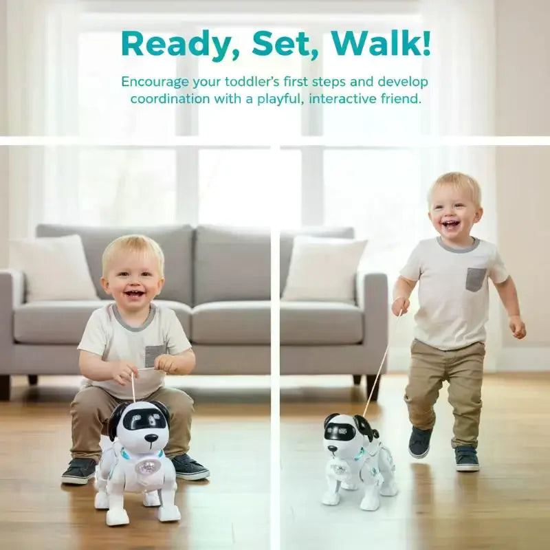 Robot Dog Electronic Stunt Pet Interactive Touch Programmable Smart Walking Dancing Kids Birthday Gift For Kids Boys Girls