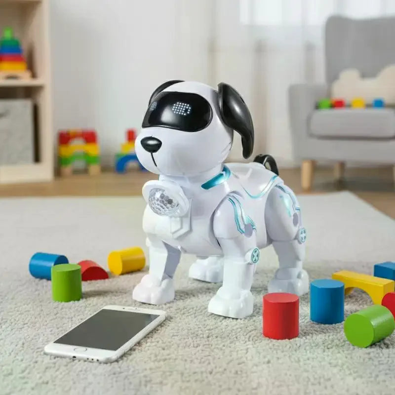 Robot Dog Electronic Stunt Pet Interactive Touch Programmable Smart Walking Dancing Kids Birthday Gift For Kids Boys Girls